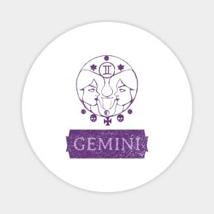 gemini zodiac sign test Magnet